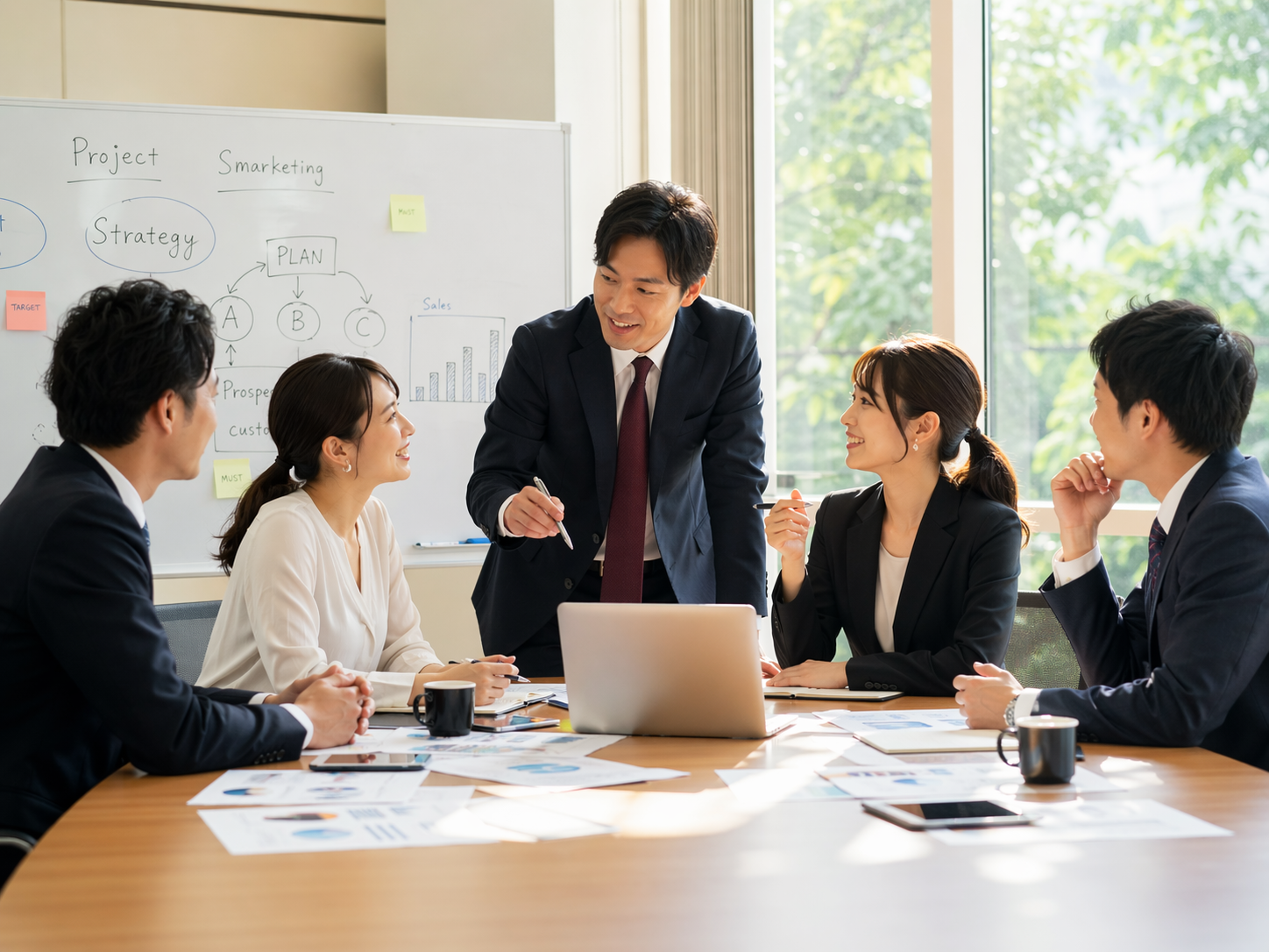 いろは経営デザインの研修・対話風景