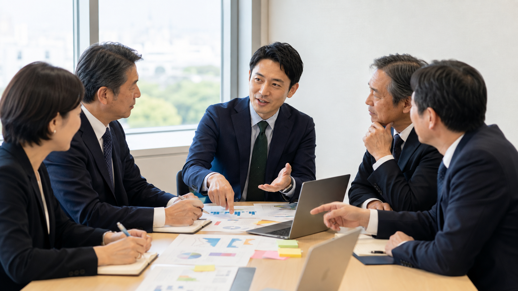 経営コンサルティングの様子