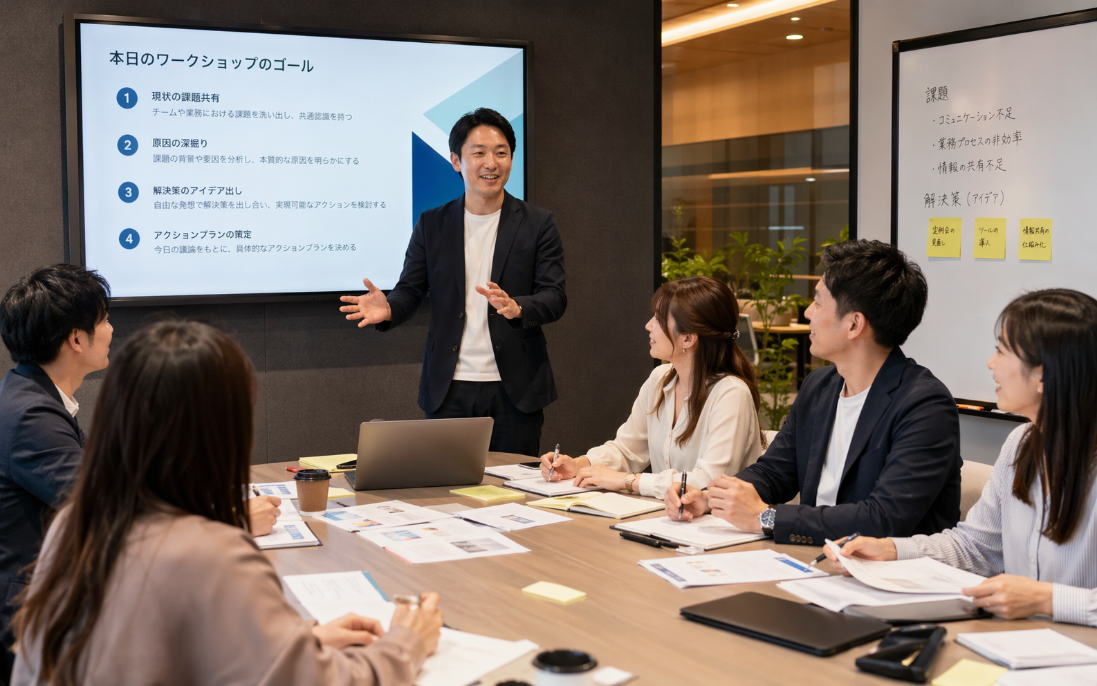 企業研修の様子